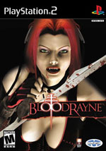 Front of BloodRayne PS2