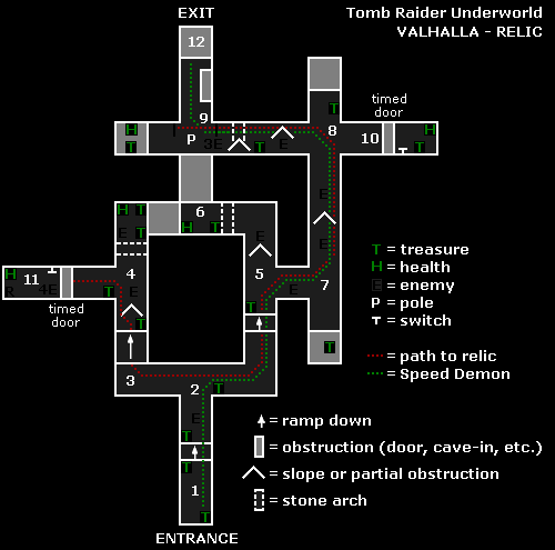 Map of Valhalla, Tombraider 8